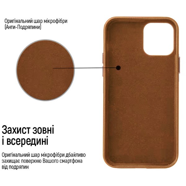 Фото - Чохол для смартфону Colorway Origin Leather Case Apple iPhone 11 Brown (CW-COLAI11-BN)