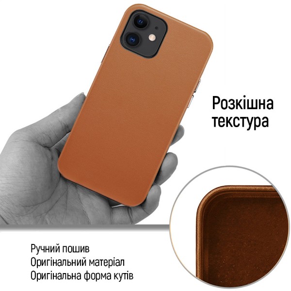 Фото - Чохол для смартфону Colorway Origin Leather Case Apple iPhone 11 Brown (CW-COLAI11-BN)