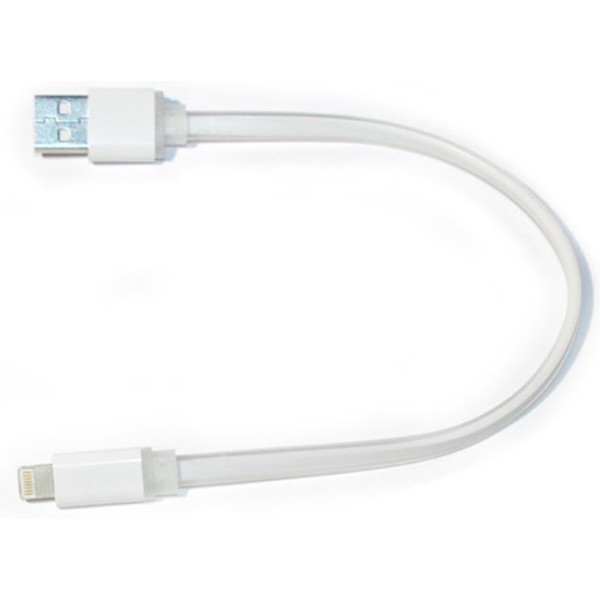 Фото - Кабель Colorway USB-Lihgtning 0.25m White (CW-CBUM-LM25W)