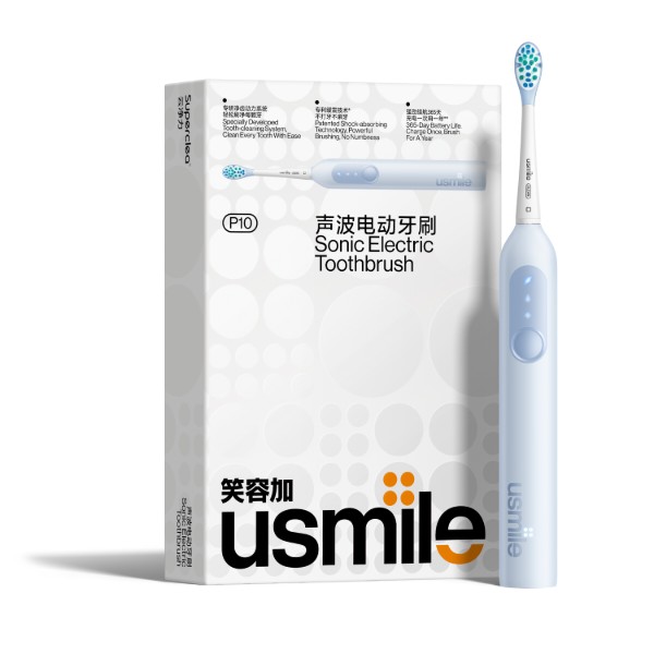 Фото - Зубна щітка електрична Usmile P10 блакитна