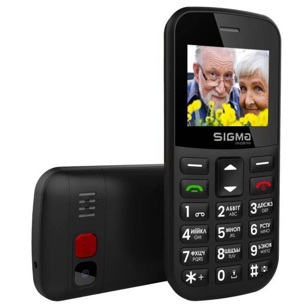 Фото - Мобильный телефон Sigma mobile Comfort 50 EASY TYPE-C Black
