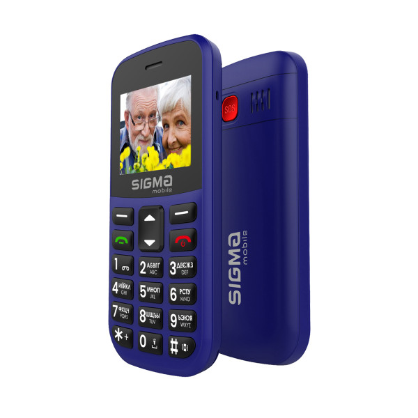 Фото - Мобільний телефон Sigma mobile Comfort 50 EASY TYPE-C Blue
