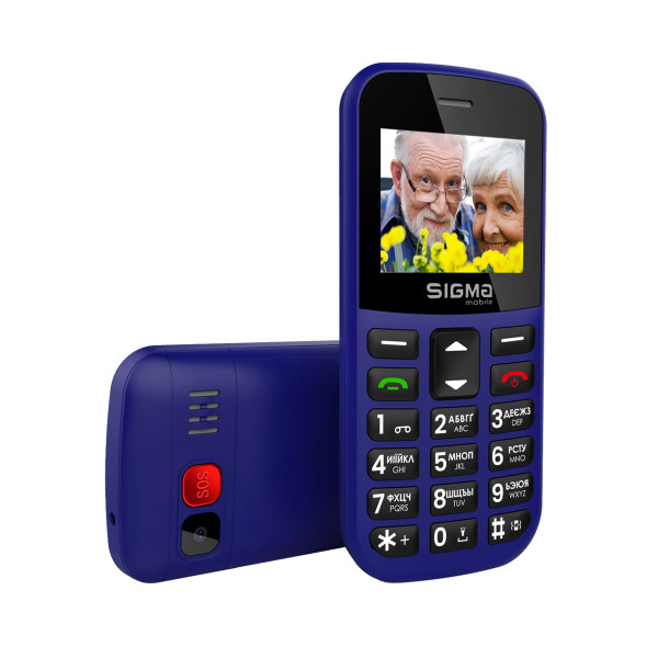 Фото - Мобільний телефон Sigma mobile Comfort 50 EASY TYPE-C Blue