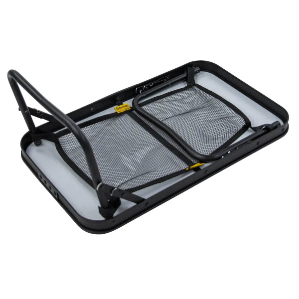 Фото - Складаний стіл Bo-camp Woodbine Compact 56x34 cm Black/Wood look (1404190)