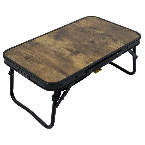 Фото - Складаний стіл Bo-camp Woodbine Compact 56x34 cm Black/Wood look (1404190)