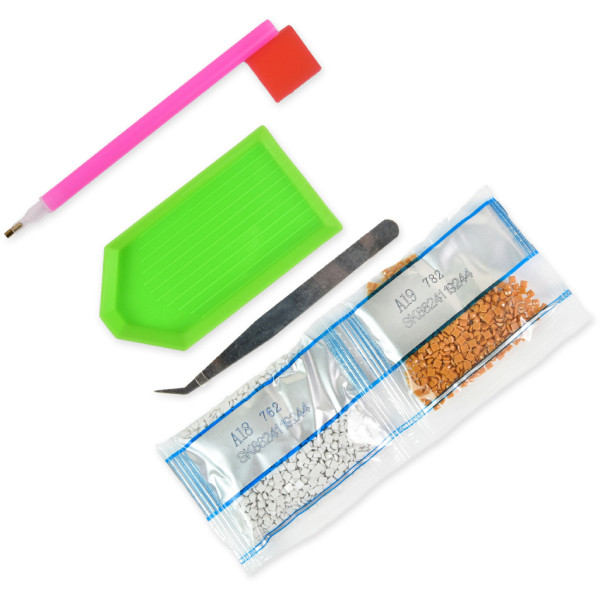 Фото - Алмазний живопис Strateg Корова на тлі безмежної природи 30х30 см (HEE16335)