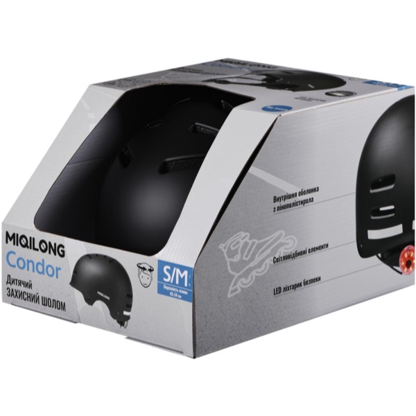 Фото - Шлем Miqilong Condor (CONDOR-M-BLACK)