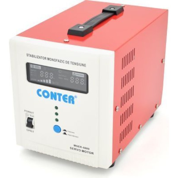 Фото - Стабілізатор напруги Conter MSER 5000 VA-V2/3750W однофазний