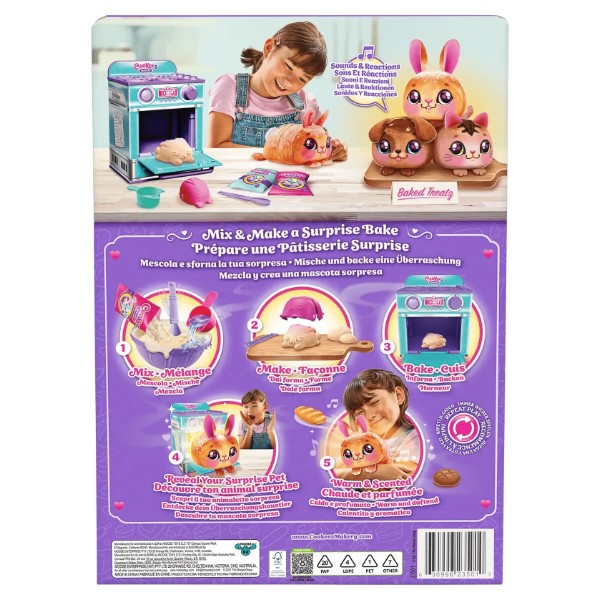 Фото - Інтерактивна іграшка сюрприз Moose Cookies Makery Магічна пекарня - Паляниця (23501)