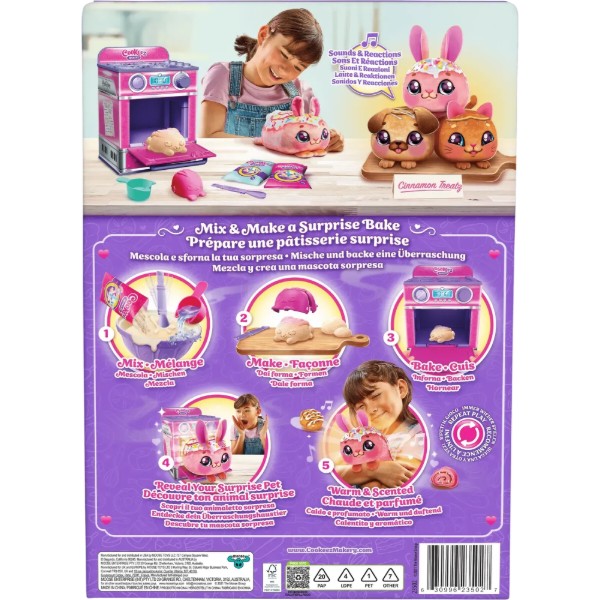 Фото - Интерактивная игрушка Moose Cookies Makery Магическая пекарня - Синабон (23502)