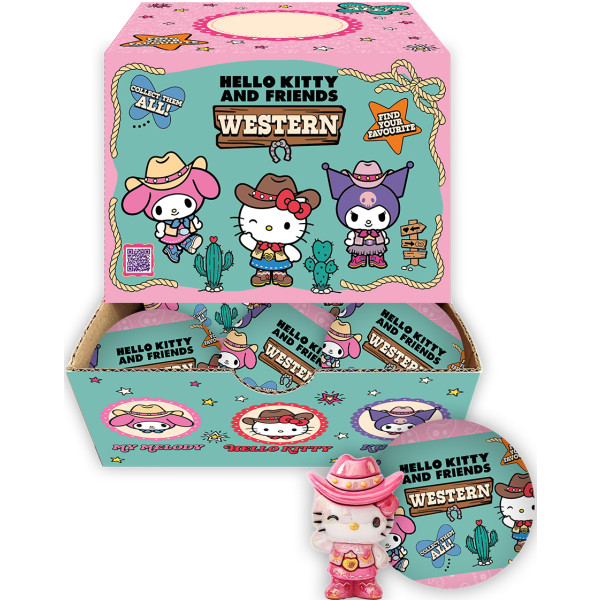 Фото - Игровая фигурка-сюрприз Cool Things серии Hello Kitty - ЗВЕЗДЫ ВЕСТЕРНА 18 шт. (HK057-CDU)