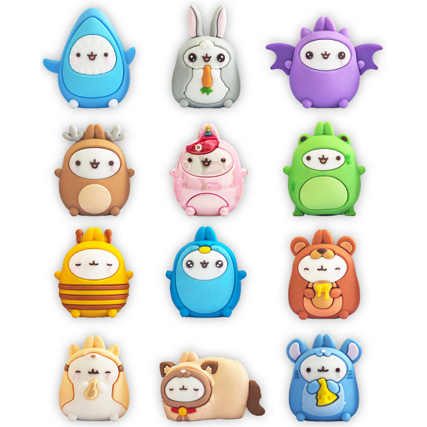 Фото - Игровая фигурка-сюрприз Cool Things серии Molang - МИЛЫЕ ПИЖАМКИ (ML029)