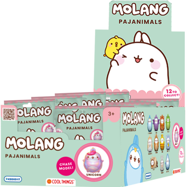 Фото - Игровая фигурка-сюрприз Cool Things серии Molang - МИЛЫЕ ПИЖАМКИ (ML029)