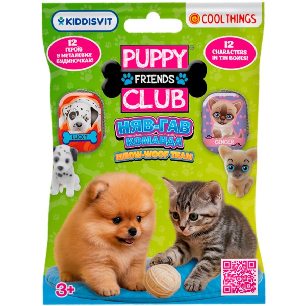 Фото - Игровая фигурка-сюрприз Cool Things серии Puppy Club - МЯУ-ГАВ КОМАНДА в ассортименте (PC062-CDU)