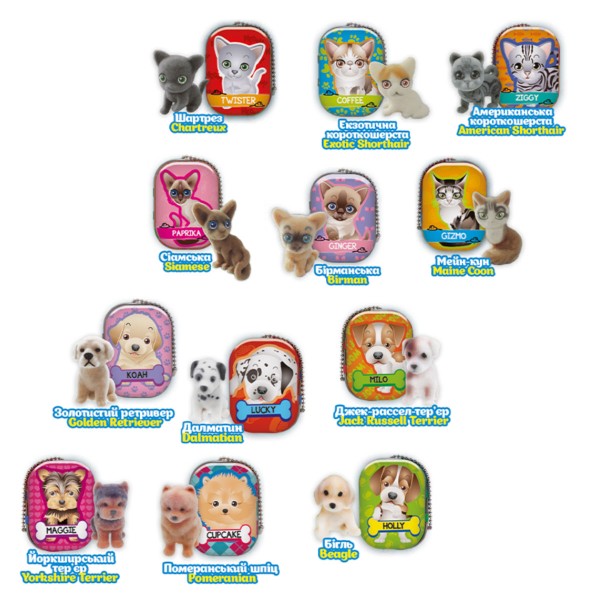 Фото - Игровая фигурка-сюрприз Cool Things серии Puppy Club - МЯУ-ГАВ КОМАНДА в ассортименте (PC062-CDU)