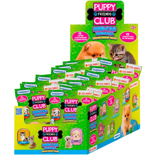Фото - Игровая фигурка-сюрприз Cool Things серии Puppy Club - МЯУ-ГАВ КОМАНДА в ассортименте (PC062-CDU)