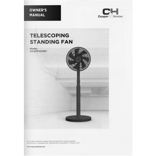 Фото - Вентилятор підлоговий Cooper&Hunter CH-RFF1270RT