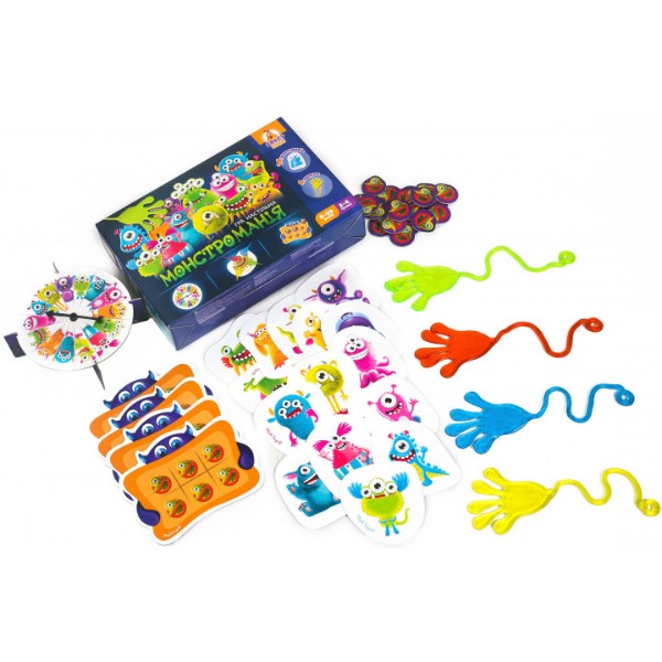 Фото - Настільна гра (5-7 років) Vladi Toys Монстроманія укр. (VT8044-23)