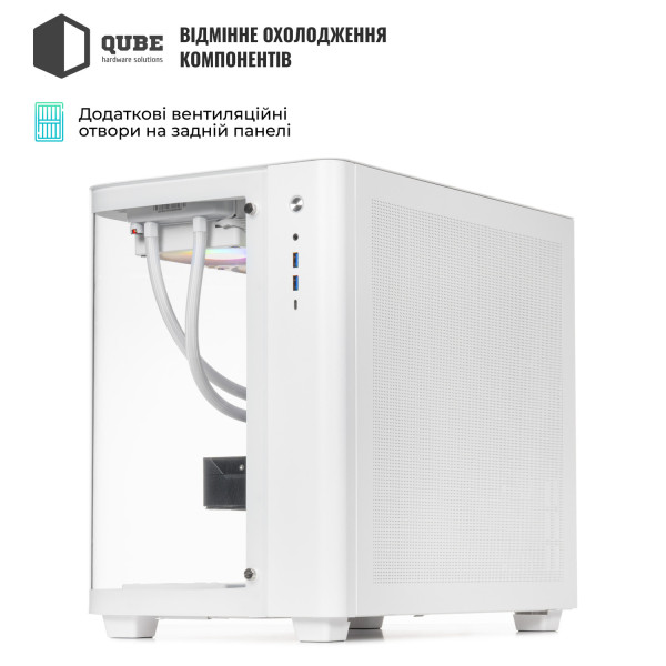 Фото - Системный блок QUBE QB Core Ultra 9 285KF RTX 5090 32GB TK3W 961010Win (CoreUltra9285KFRTX509032GBTK3W961010Win)