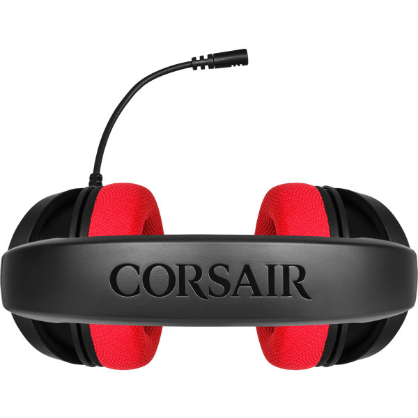 Фото - Гарнитура проводная игровая Corsair HS35 Red (CA-9011198-EU)