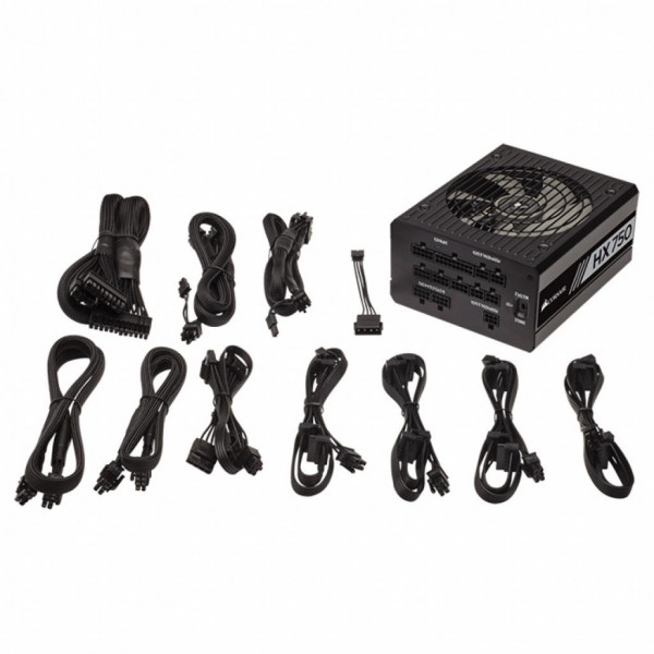 Фото - Блок живлення для ПК Corsair HX750 (CP-9020137-EU)