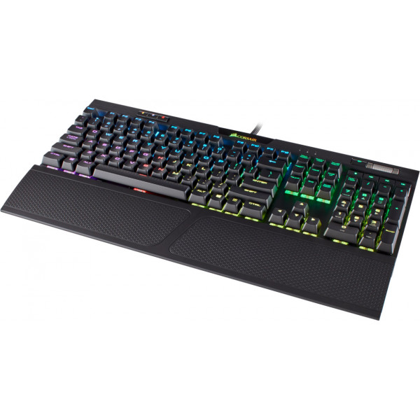 Фото - Клавіатура дротова ігрова Corsair K70 RGB MK.2 Cherry MX Red Black (CH-9109010-RU) USB