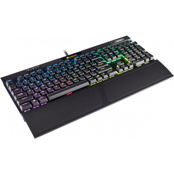 Фото - Клавіатура дротова ігрова Corsair K70 RGB MK.2 Cherry MX Red Black (CH-9109010-RU) USB