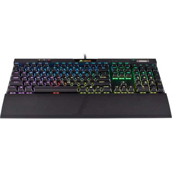 Фото - Клавіатура дротова ігрова Corsair K70 RGB MK.2 Cherry MX Red Black (CH-9109010-RU) USB
