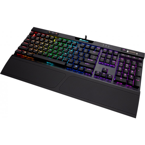 Фото - Клавиатура проводная игровая Corsair K70 RGB MK.2 Low Profile Rapidfire (CH-9109018-RU) Black USB