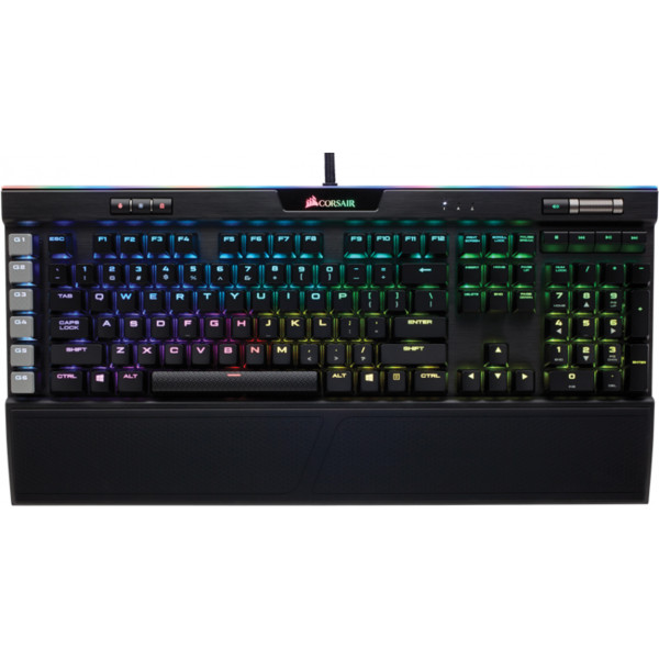 Фото - Клавиатура проводная игровая Corsair K95 RGB Platinum Cherry MX Brown (CH-9127012-RU) Black USB