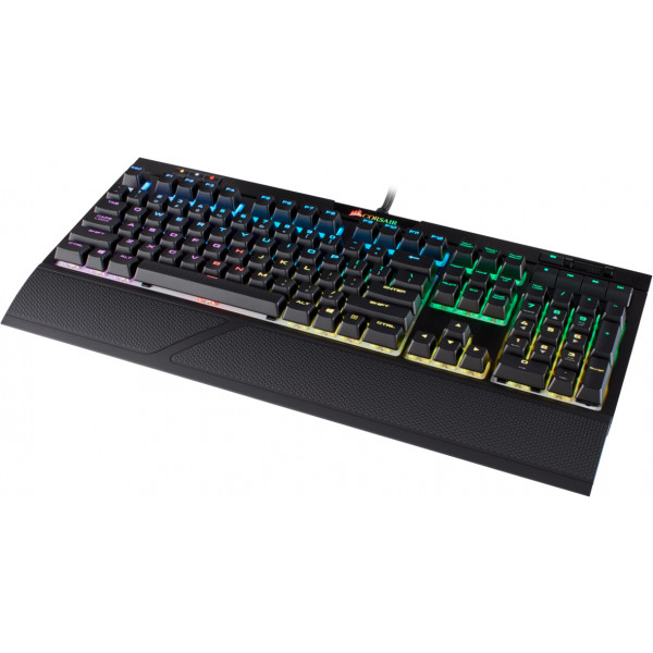 Фото - Клавиатура проводная игровая Corsair Strafe RGB MK.2 Cherry MX Red (CH-9104110-RU) Black USB