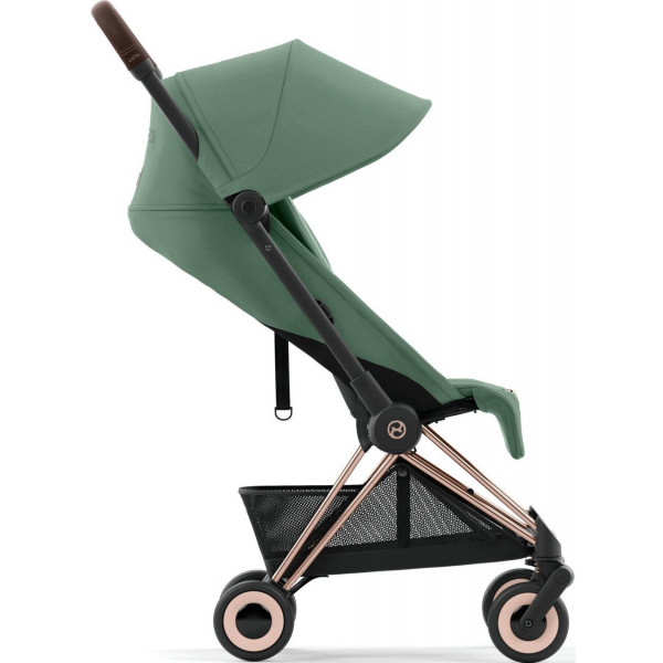 Фото - Коляска прогулянкова Cybex Coya Rosegold Leaf Green