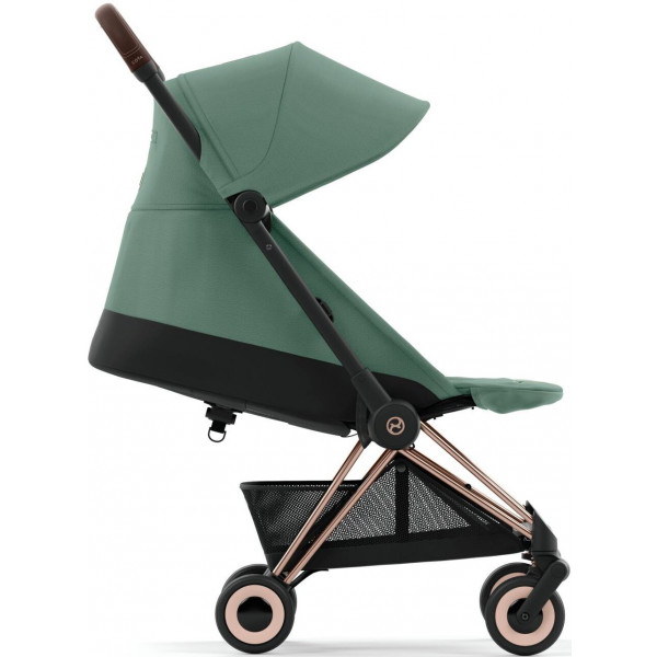 Фото - Коляска прогулянкова Cybex Coya Rosegold Leaf Green