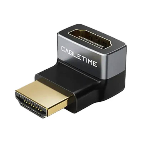 Фото - Переходник HDMI Cabletime HDMI - HDMI (F/M) 0.1 м (CP42G) Фото - Переходник HDMI Cabletime HDMI - HDMI (F/M) 0.1 м (CP42G)