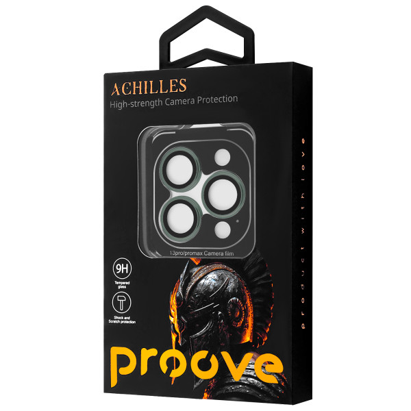 Фото - Захисне скло для смартфону Proove для камери Achilles iPhone 13 Pro/13 Pro Max Green (CPPAIP13PM15)