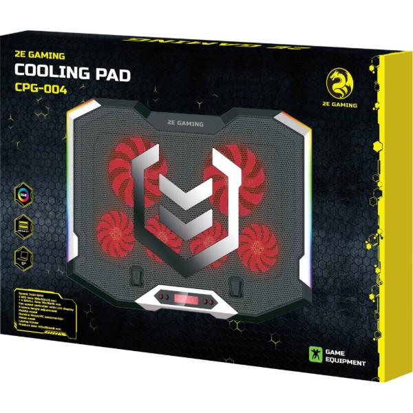 Фото - Подставка под ноутбук охлаждающая 2E Gaming 2E-CPG-004 Black
