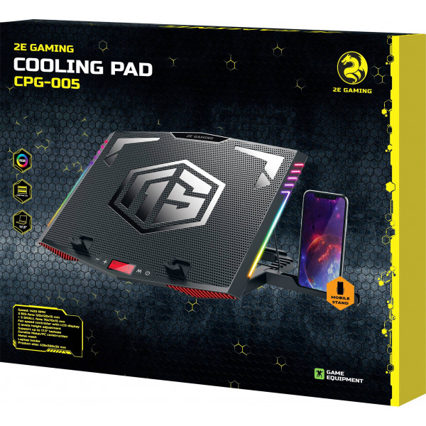 Фото - Подставка под ноутбук охлаждающая 2E Gaming 2E-CPG-005 Black