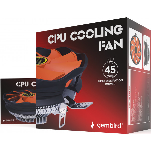 Фото - Процесорний кулер Gembird CPU-HURACAN-X30