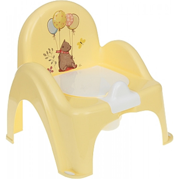 Фото - Горщик дитячий Tega Baby стільчик Лісова казка Світло-Жовтий (FF-007-109)