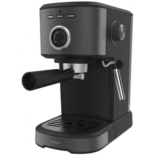 Фото - Уцінка - Кавоварка ріжкова Cecotec Power Espresso 20 Pecan Steel (CCTC-00275)
