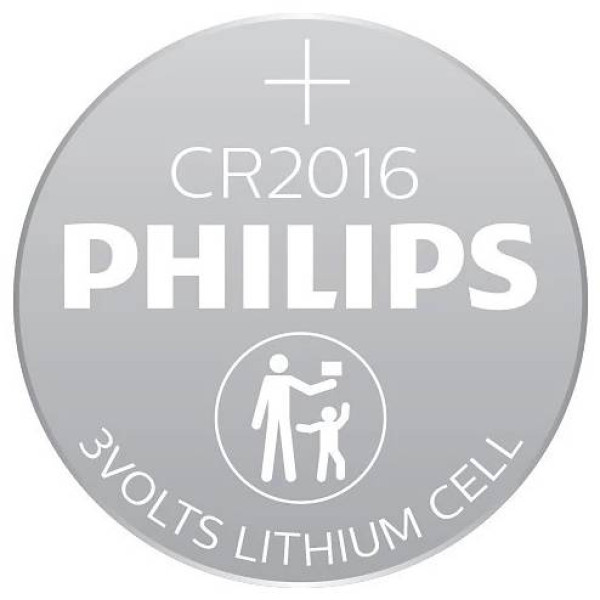 Фото - Батарейка тип CR2016 Philips CR 2016 BLI 1 Lithium 10 шт. (CR2016/01B10)
