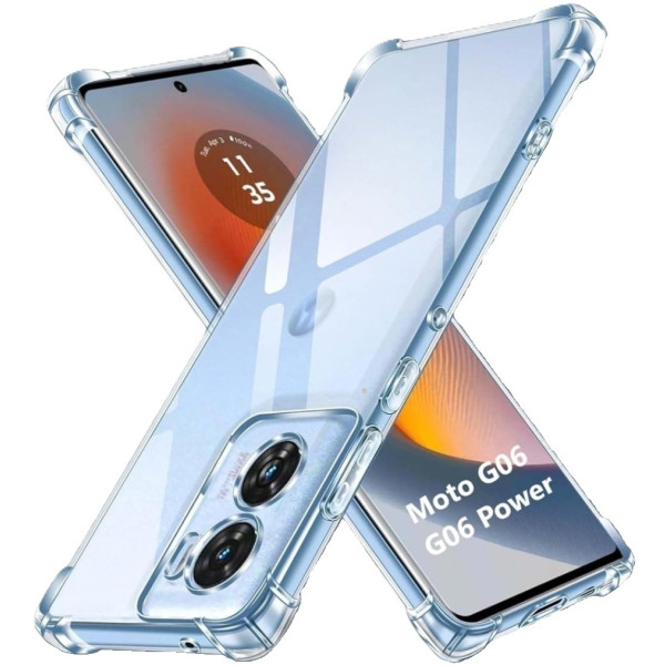 Фото - Чехол для смартфона BeCover Anti-Shock for Motorola Moto G06 / G06 Power 4G Clear (714699)
