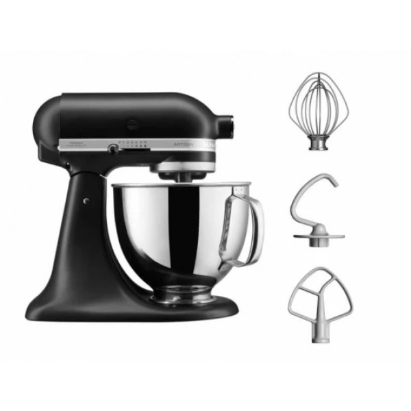 Фото - Планетарний міксер KitchenAid Artisan (5KSM125EBM) Фото - Планетарний міксер KitchenAid Artisan (5KSM125EBM)