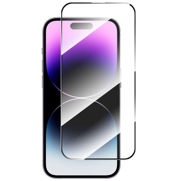 Фото - Захисне скло для смартфону BeCover for Apple iPhone 15 Pro Black (710593)