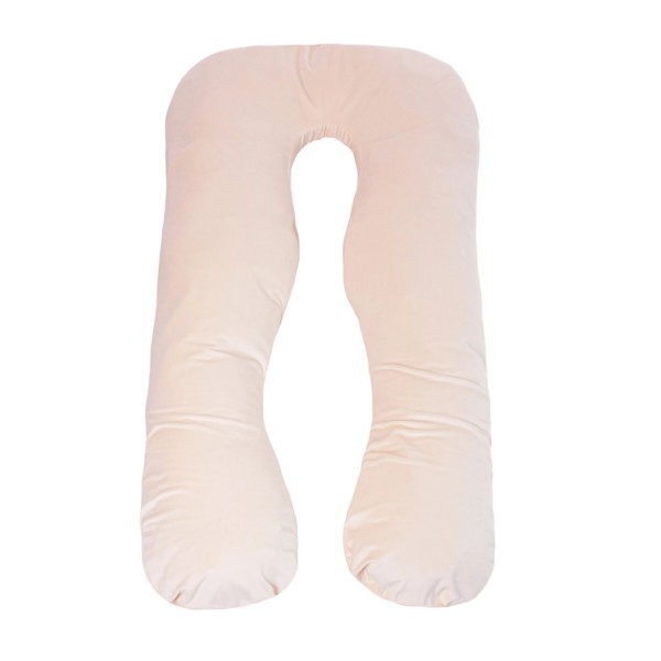 Фото - Подушка для будущих мам MirSon U-образная № 8019 Velvet Line Cream (2200006178514)