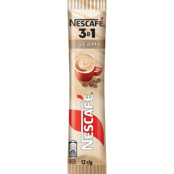 Фото - Кофе растворимый Nescafe 3в1 Creamy 24 стика по 12 г