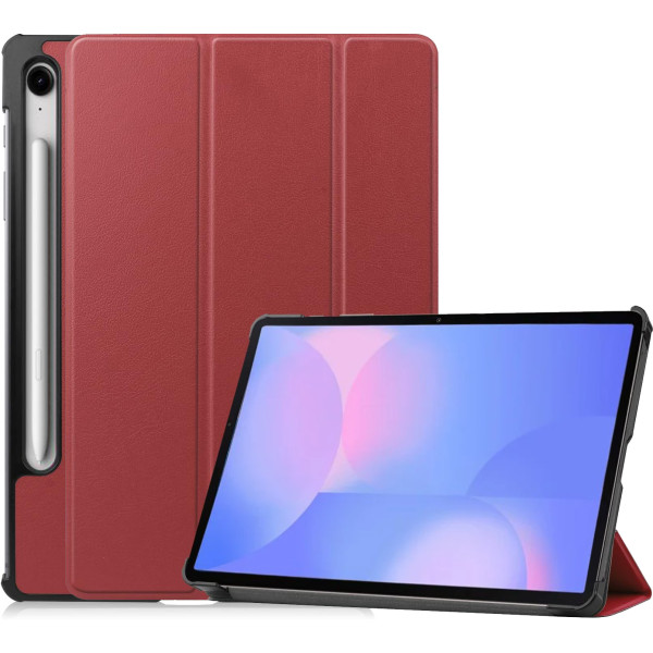 Фото - Чохол для планшету BeCover Smart Case for Samsung Galaxy Tab S10 FE Plus (SM-X620/SM-X626) 13.1" Red Wine (713385)