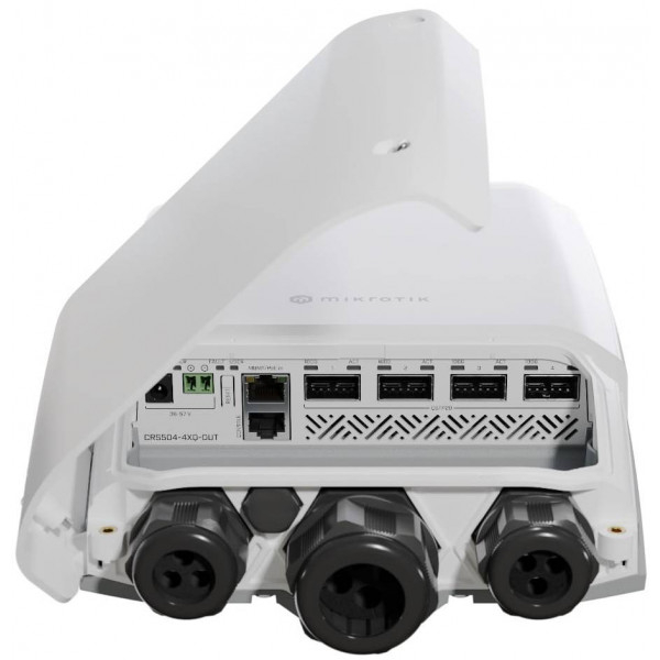 Фото - Коммутатор локальної мережі (Switch) MikroTik CRS504-4XQ-OUT