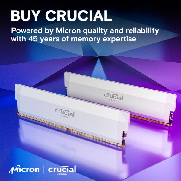 Фото - Пам'ять DDR Crucial Micron PRO 32GB DDR5-6000 KIT2 (CP2K16G60C36U5W)