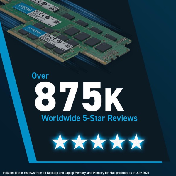 Фото - Память DDR Crucial Micron 8GB DDR5-5600 SO (CT8G56C46S5)